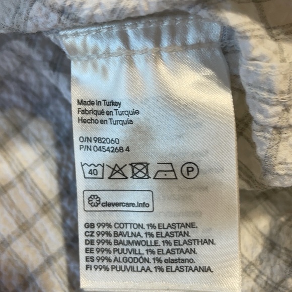 H&M Label of Traded Goods Men’s XL Button Down Long Sleeve Shirt - Picture 7 of 12